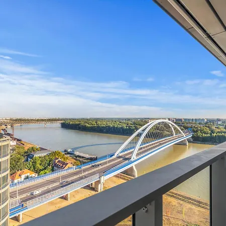 Apartment Eurovea Tower 2 Sky View Bratislava