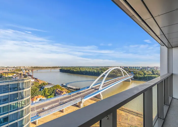 דירה Eurovea Tower 2 Sky View ברטיסלאבה